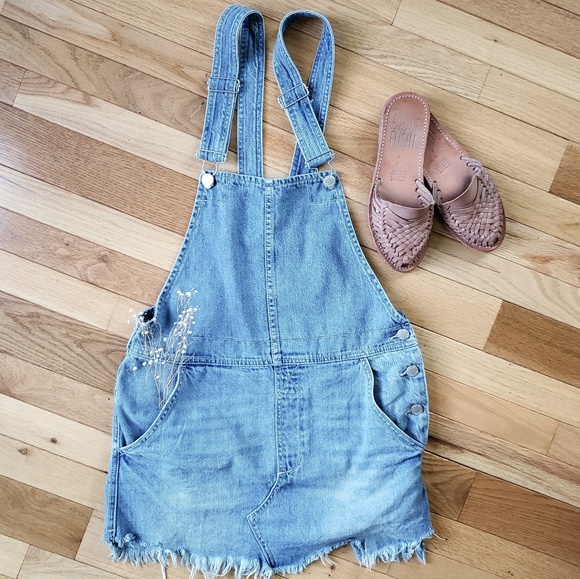 Free People Dresses & Skirts - Free People Denim Overall Dress